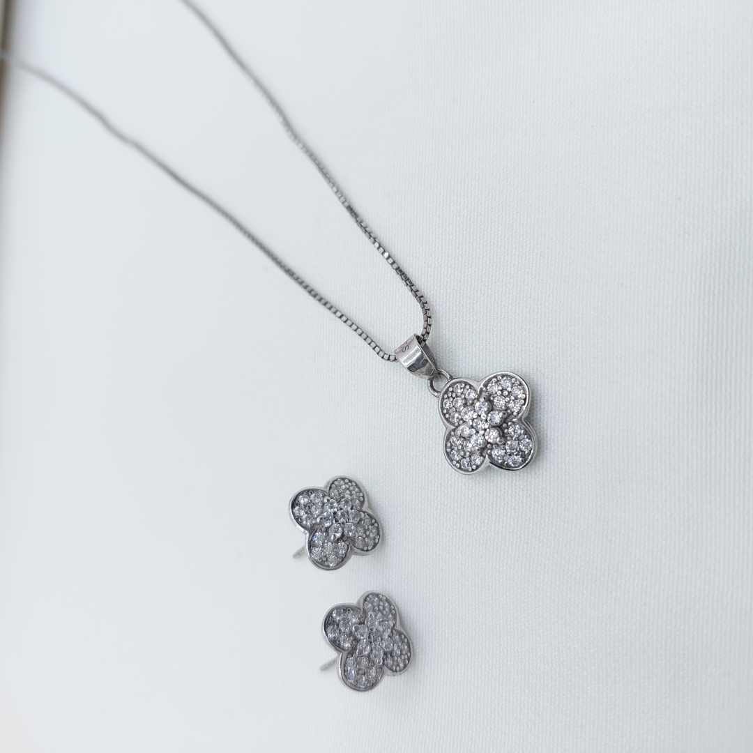 نیم ست نقره کد 1