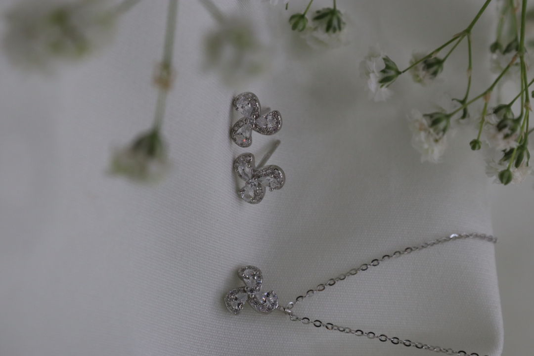 نیم ست نقره کد 6