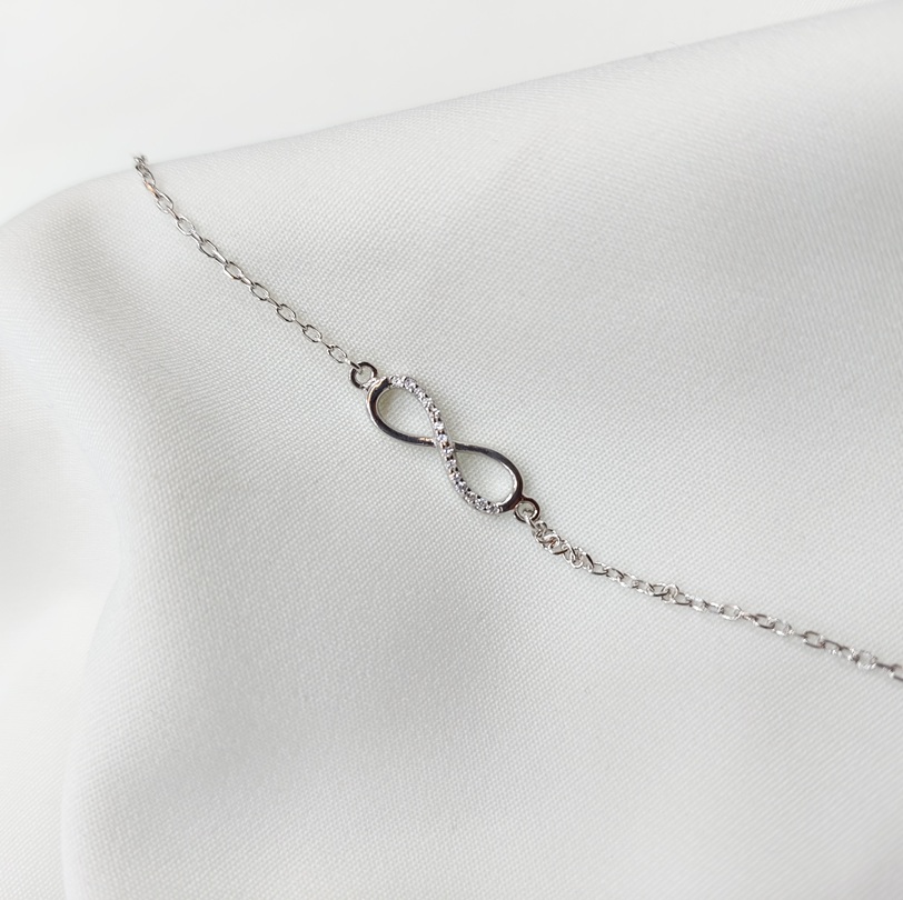 دستبند نقره زنانه کد 8