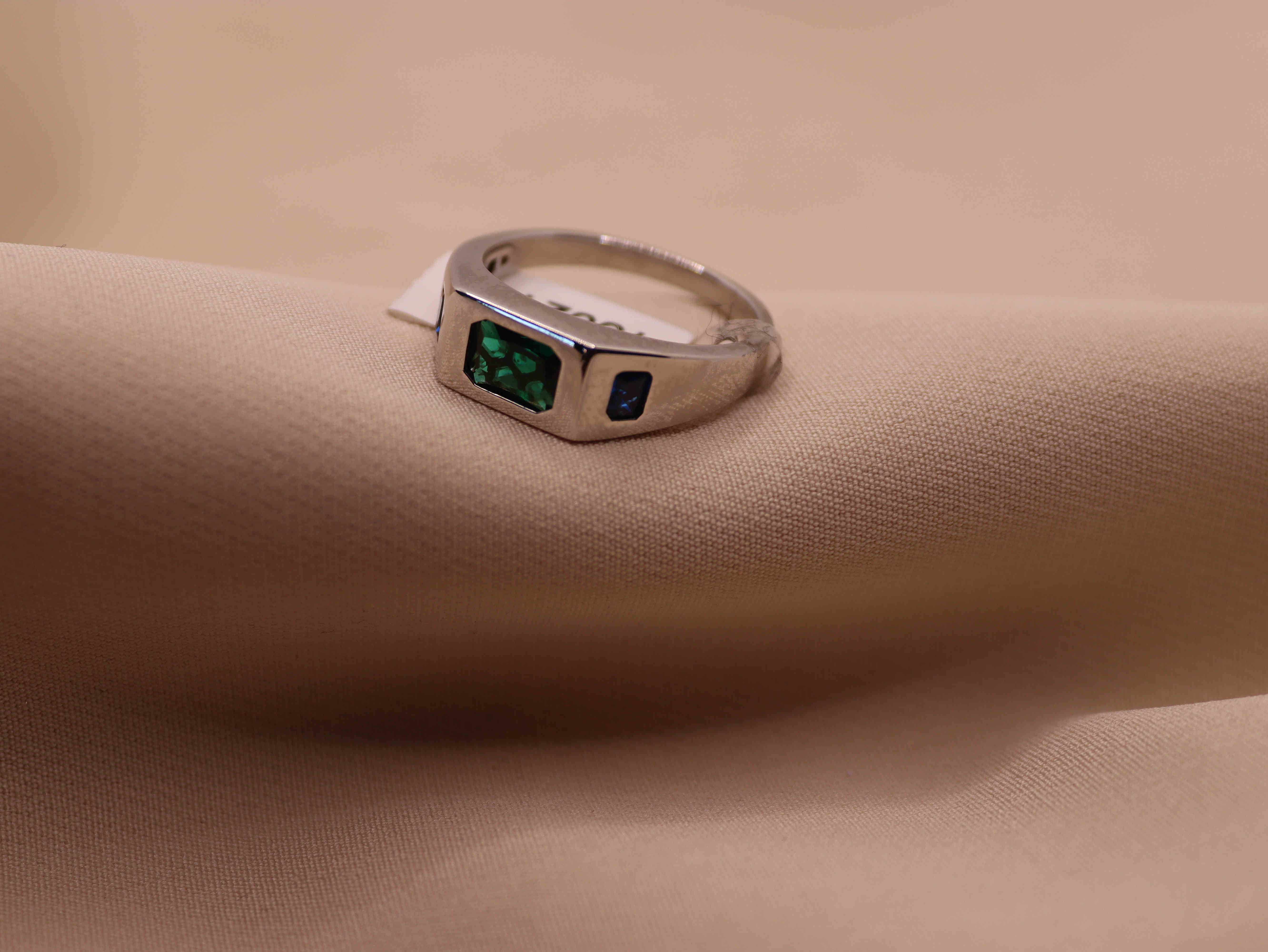 انگشتر نقره مردانه ترک کد 16