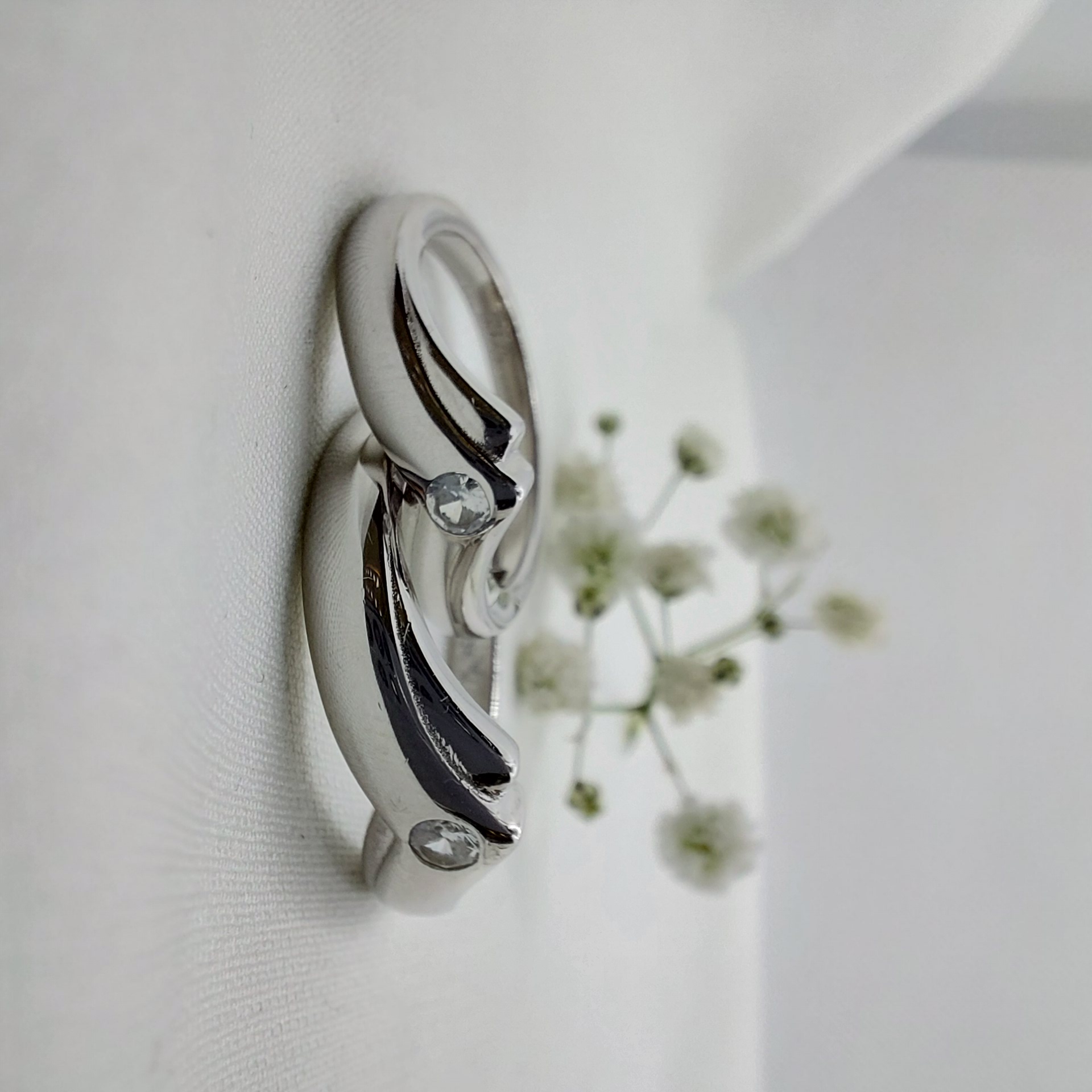 حلقه ست نقره کد 2