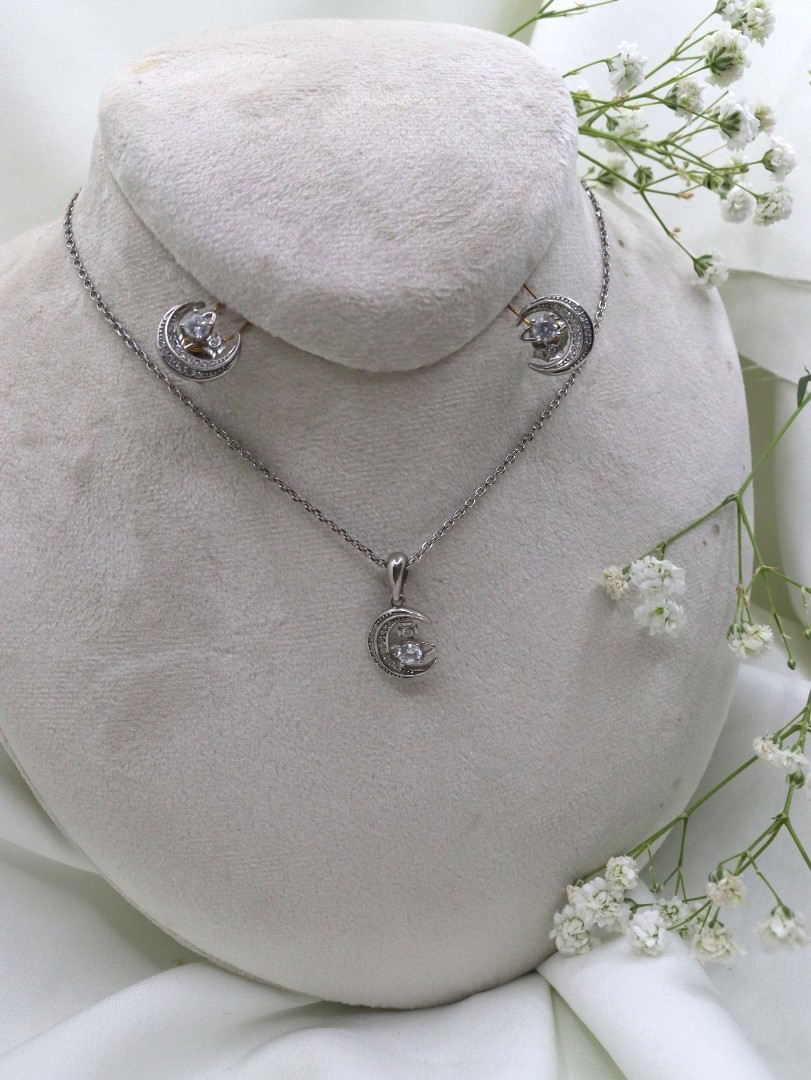 نیم ست نقره کد 4