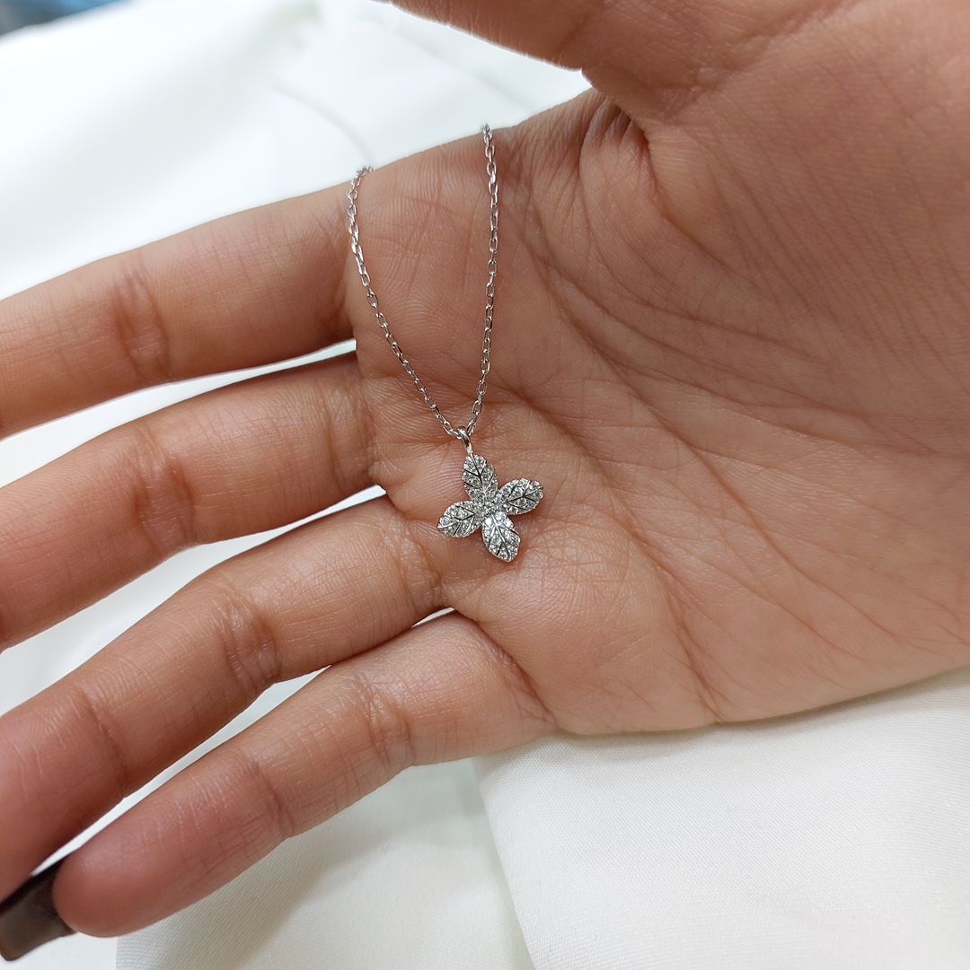 گردنبند نقره زنانه کد 24