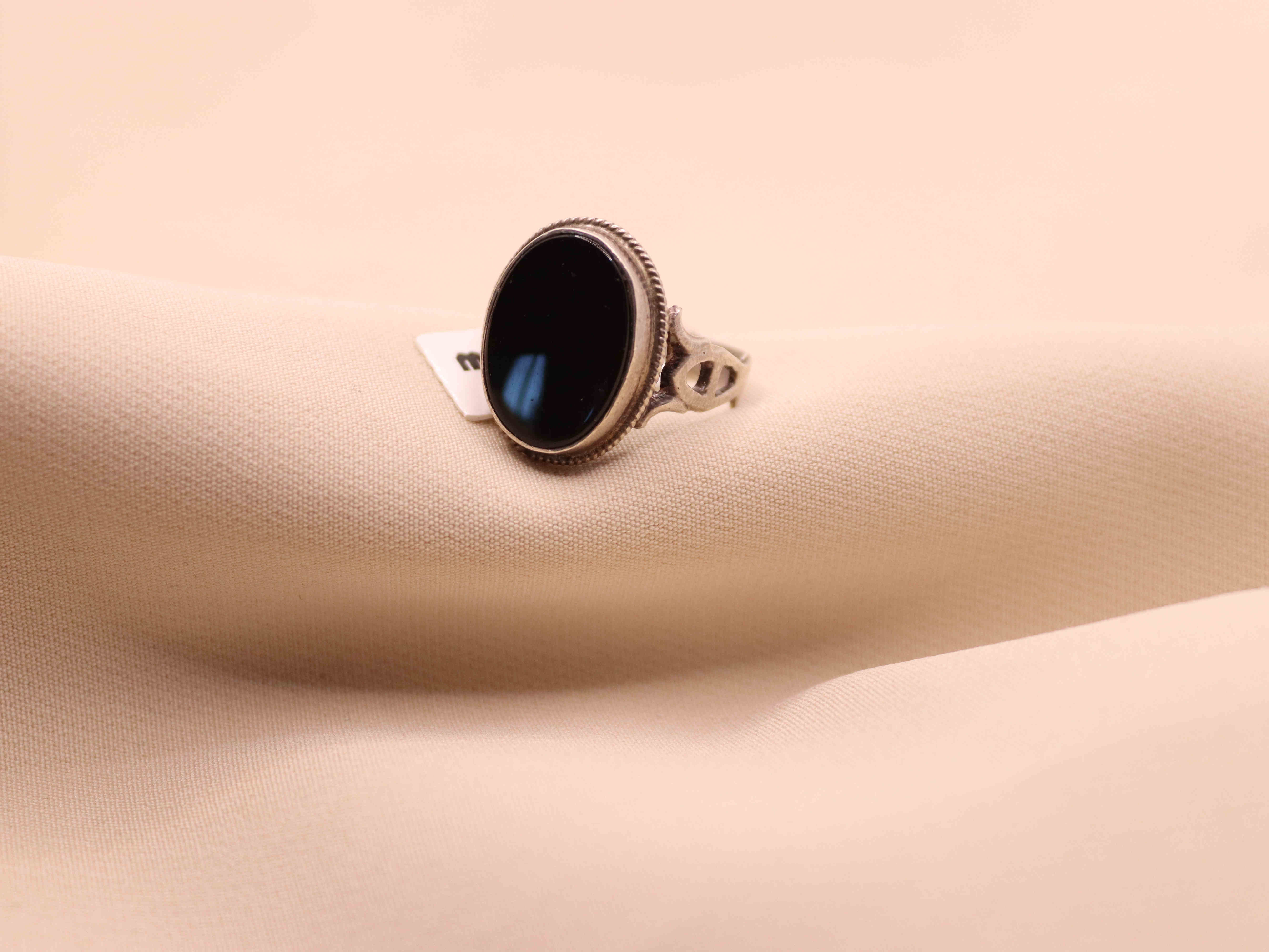 انگشتر نقره مردانه ترک کد 4