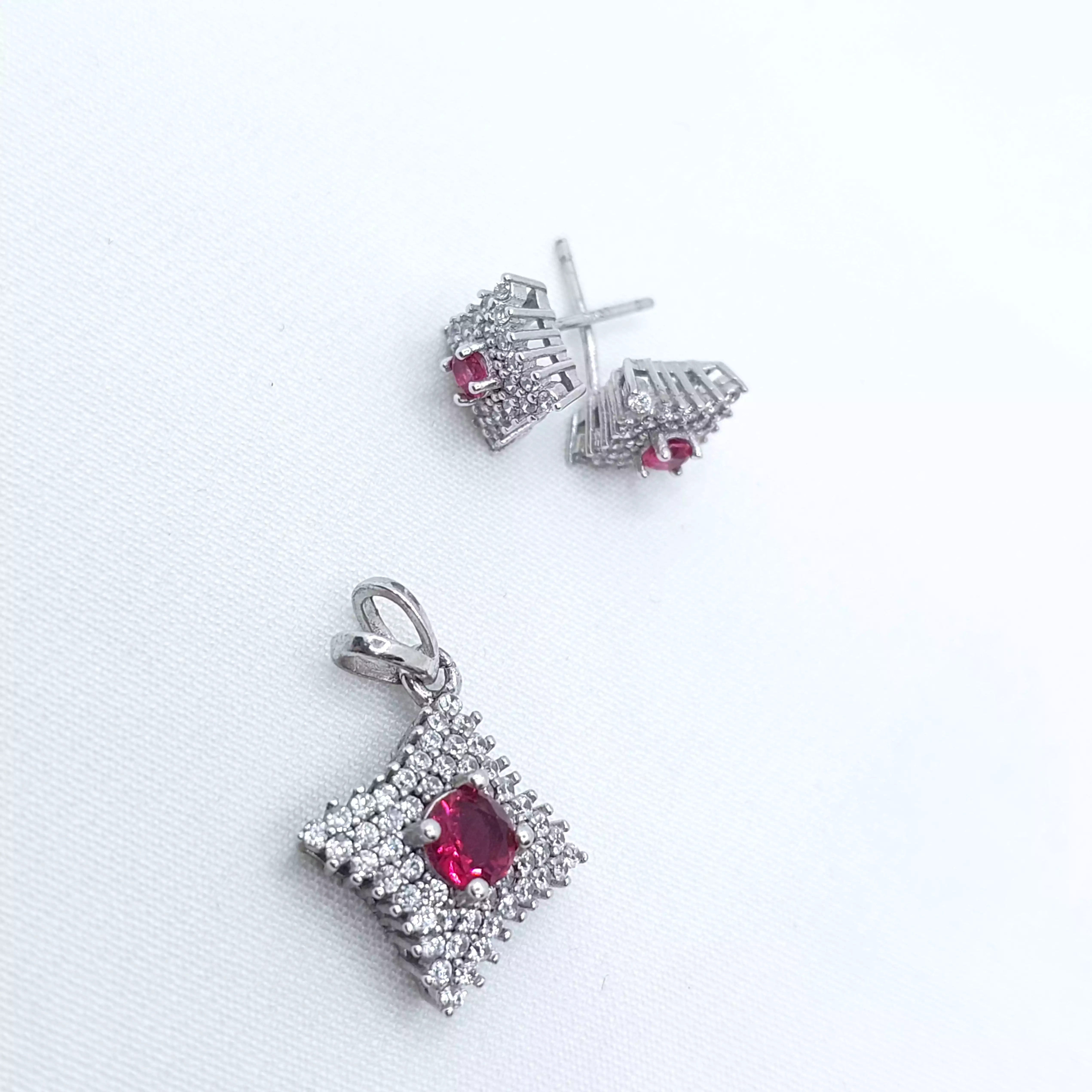 نیم ست نقره کد 29