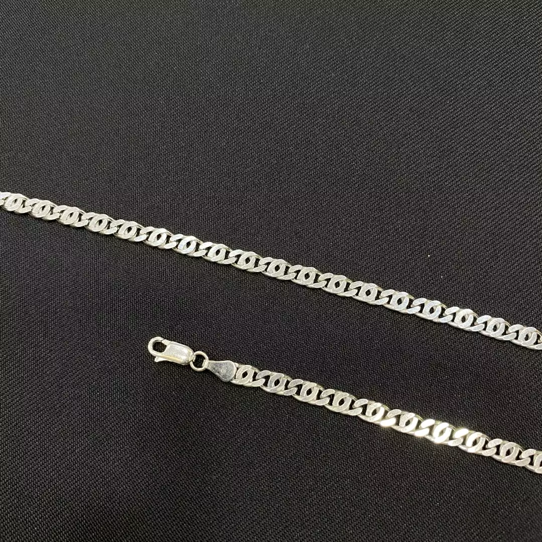 گردنبند نقره مردانه کد 7