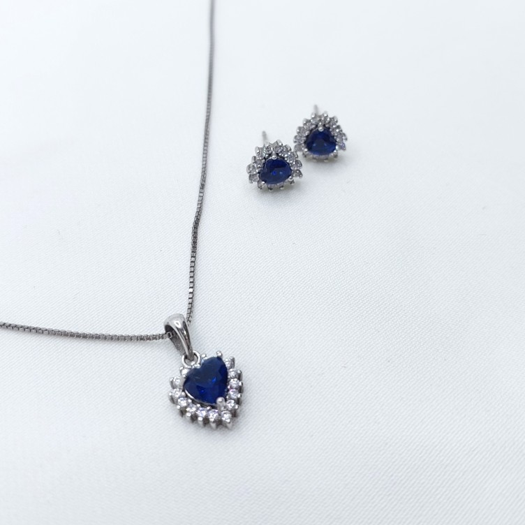 نیم ست نقره کد 22