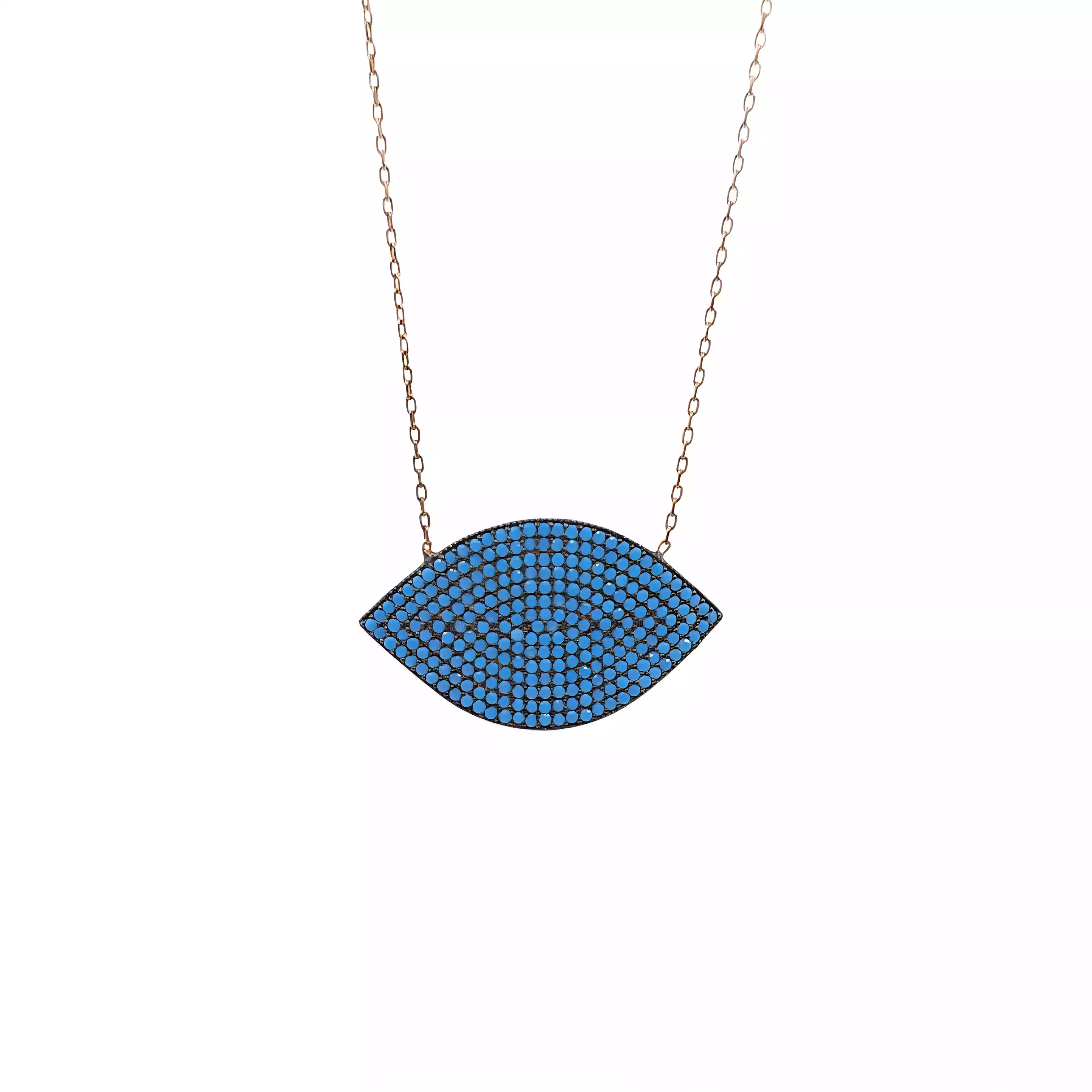 گردنبند نقره کد 18