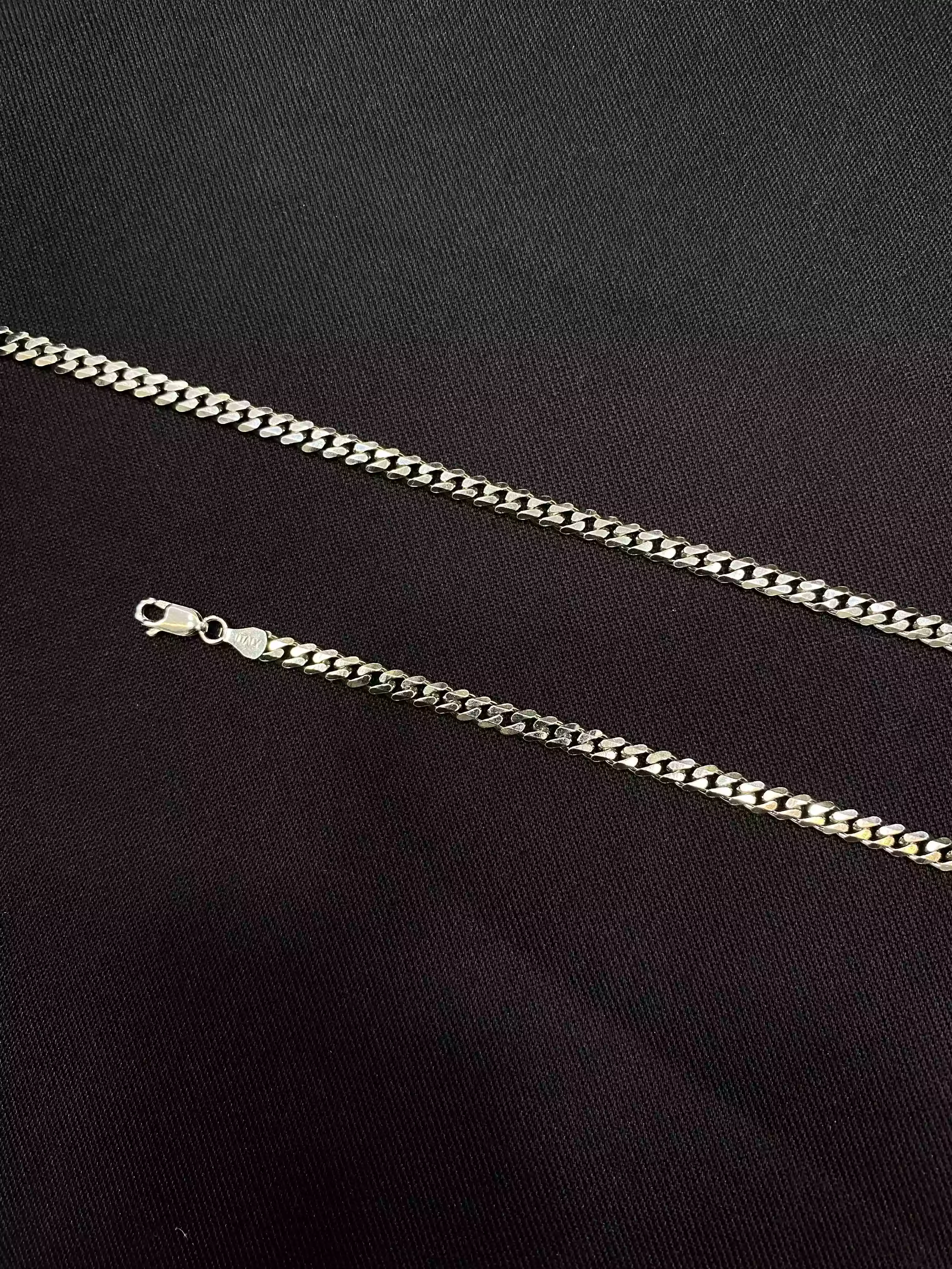 گردنبند نقره مردانه کد 8