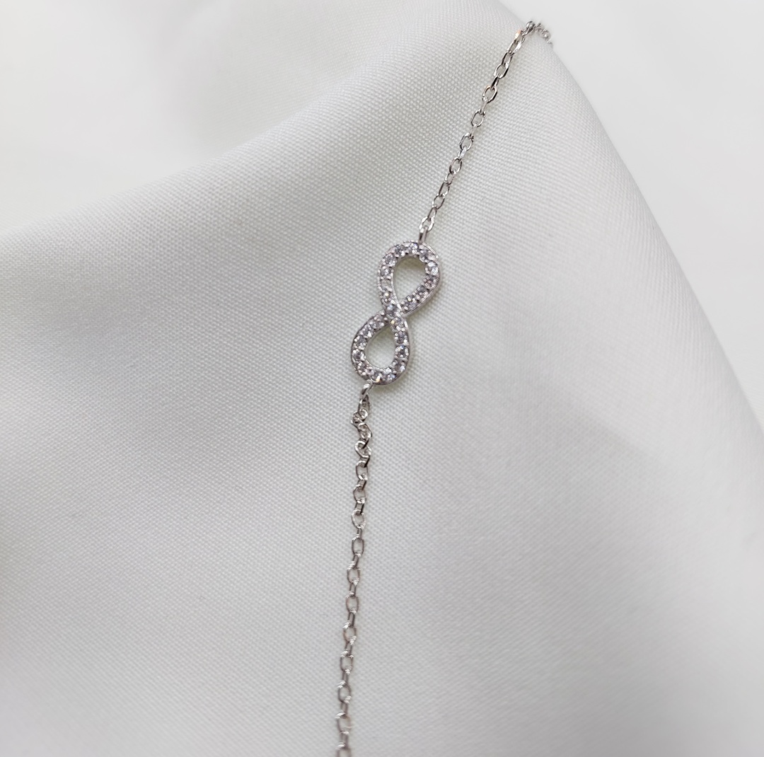 دستبند نقره زنانه کد 7