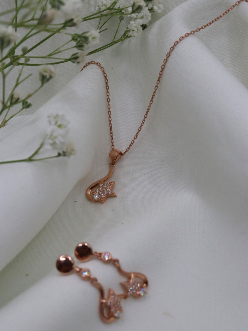 نیم ست نقره کد 7