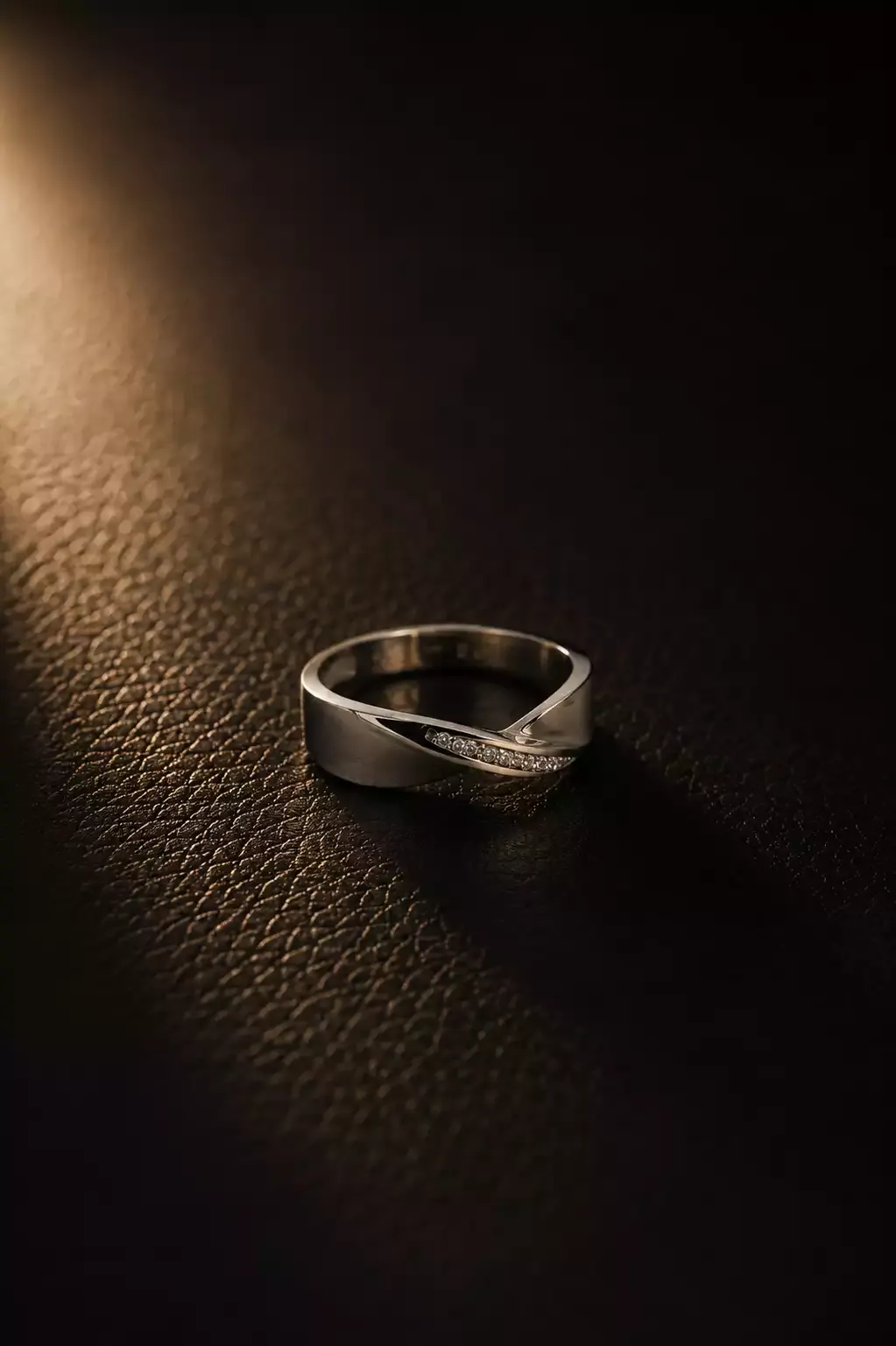 حلقه مردانه نقره کد549